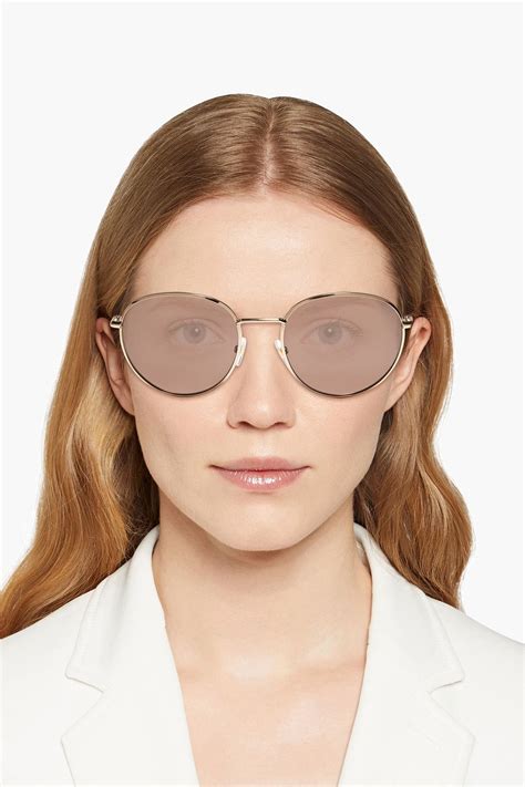 givenchy glasses gold
